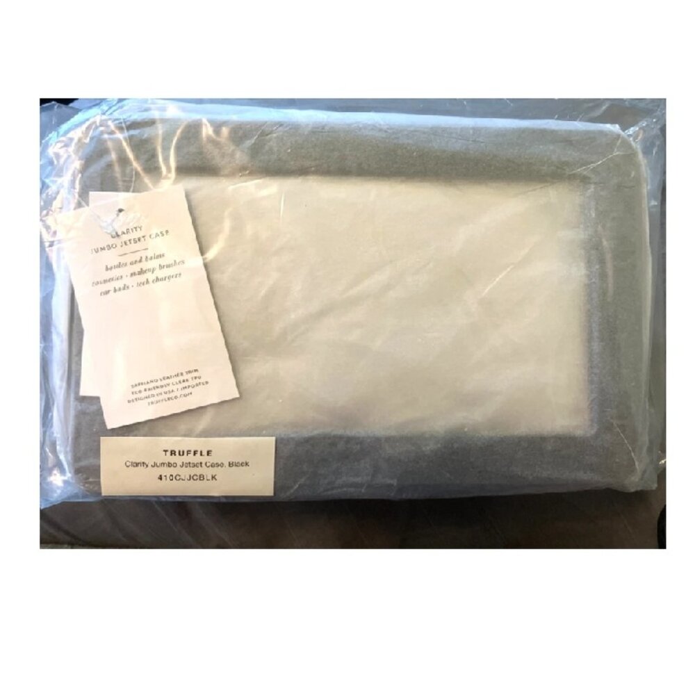 Truffle Clarity Jumbo Jetset Case in Black - New in Package - Picture 2 of 2